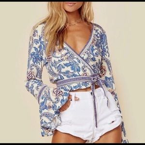 Spell and the Gypsy Etienne Wrap Top